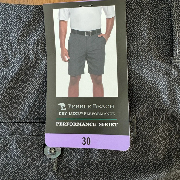 Pebble Beach Dry Luxe Performance Golf Shorts Size 30 - Picture 1 of 8